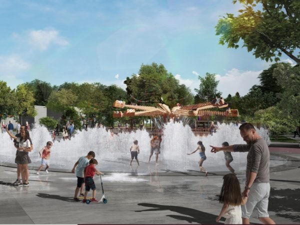 Центральный парк имени Фрунзе Евпатория