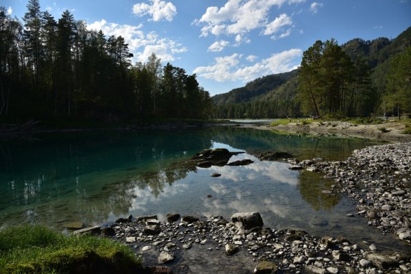 Голубые озера Аскат