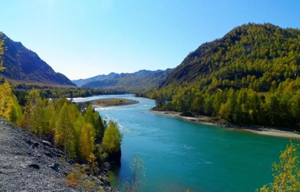 Река Катунь Алтайский край