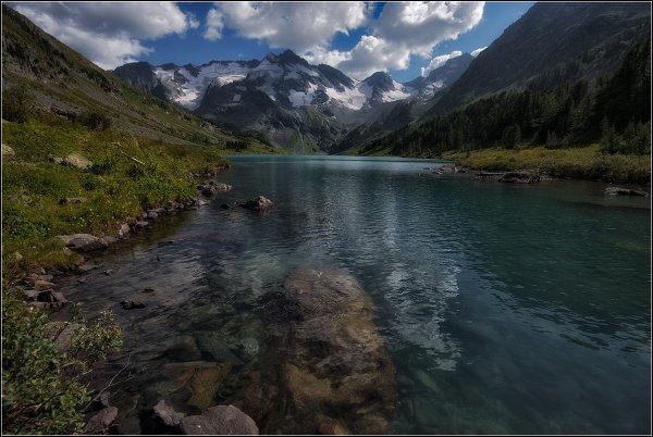 Катунский заповедник река Катунь