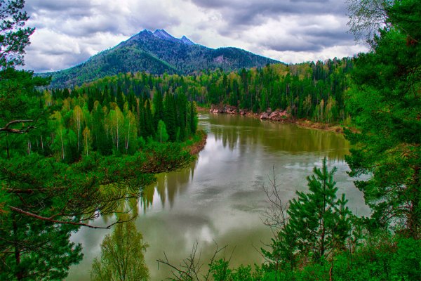 Турочак Республика Алтай река лебедь