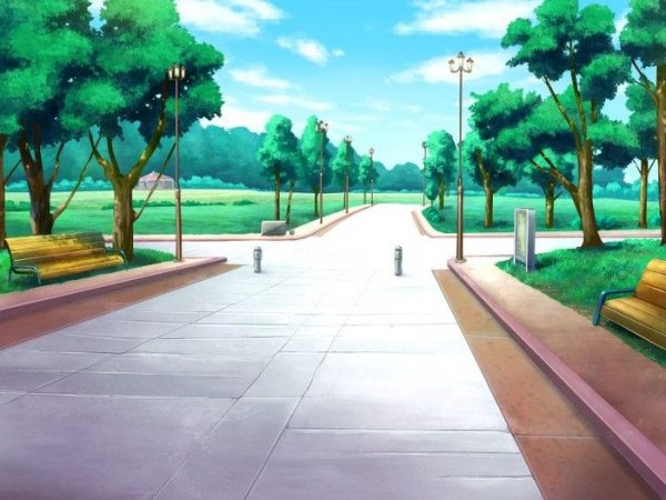 Фон парка для гача лайф