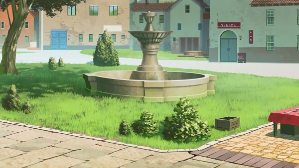 Аниме фонтан