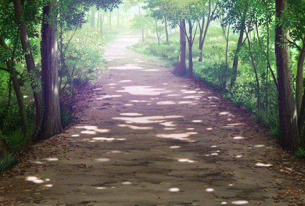 Лес на улице гача лайф