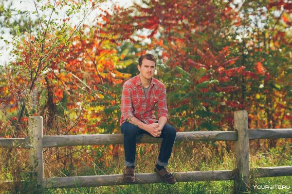 Осенняя фотосессия с парнем