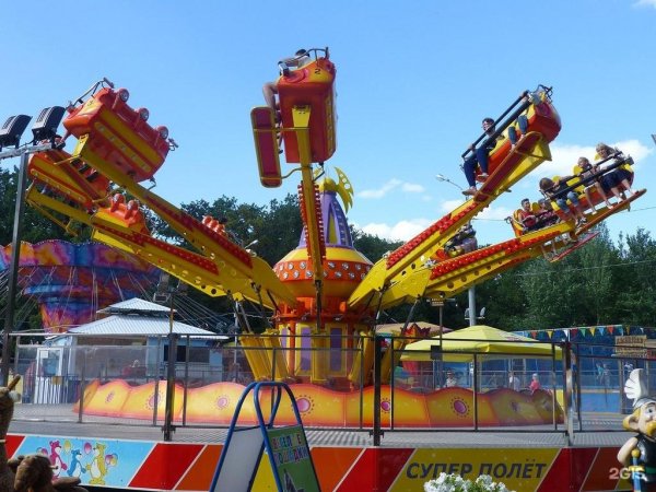 Три медведя Самара парк Гагарина аттракционы
