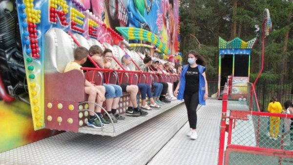 Парк Гагарина Челябинск аттракционы