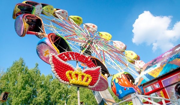 Гагарин парк Челябинск аттракционы