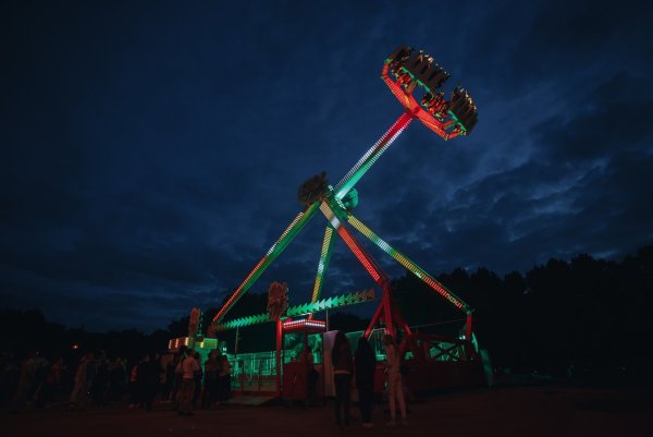 Три медведя Самара парк Гагарина аттракционы