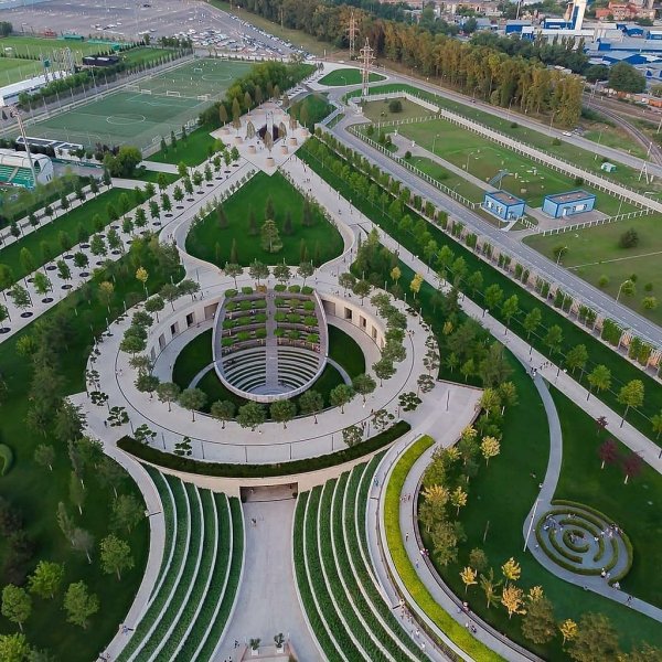 Парк Голицына в Краснодаре