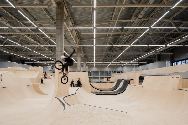 Крытый скейт парк в Казани Урам