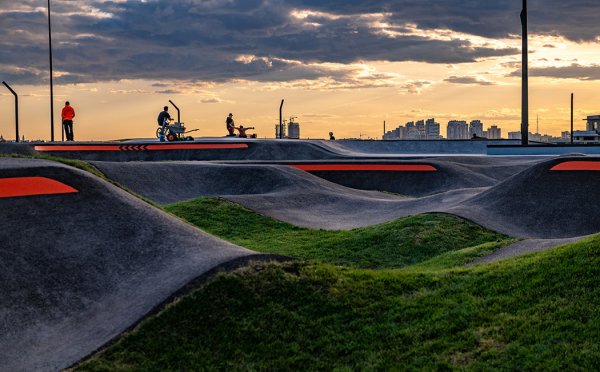 Казань набережная скейт парк