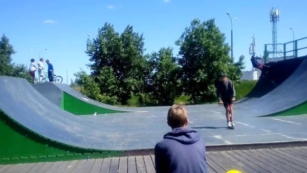 Парк Урицкого Казань скейт парк