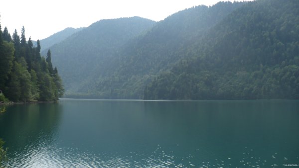 Озеро Рица Абхазия