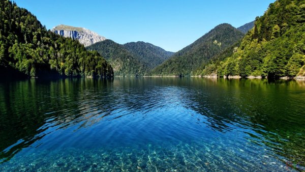 Абхазия Гагры озеро Рица