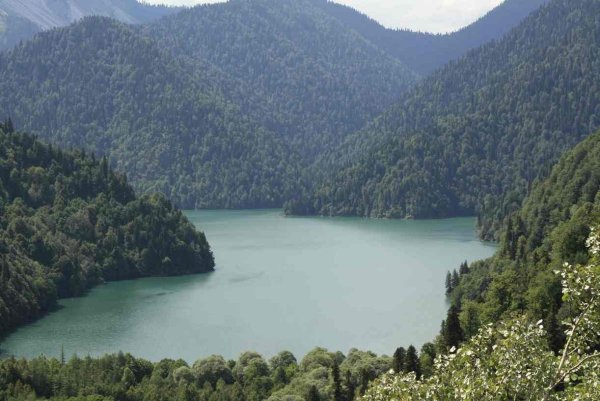 Рица Абхазия панорама