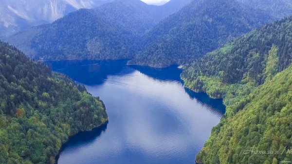 Озеро Рица Абхазия