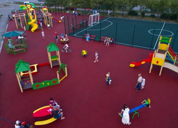 Еланский парк Ревда детская площадка