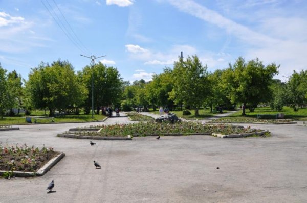 Парк в Ревде Свердловской области