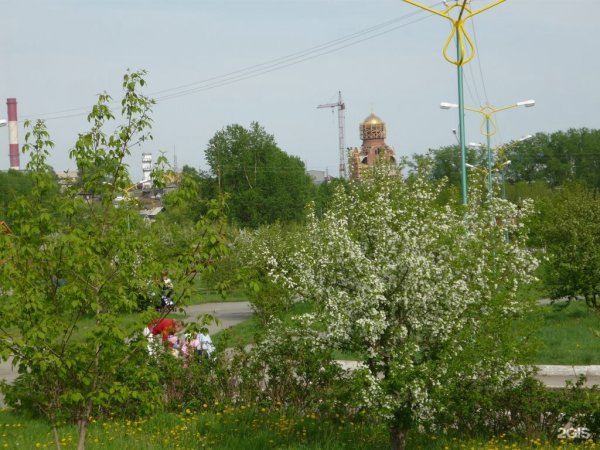 Парк Еланский весной Ревда