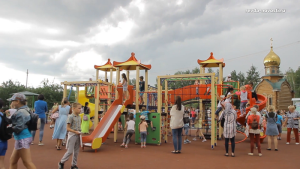 Еланский парк Ревда детская площадка