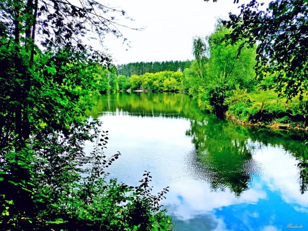 Воронцова, озёра синие