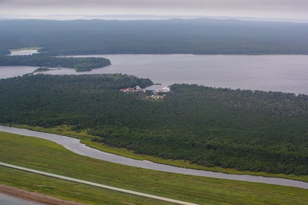 Озеро Невское на Сахалине