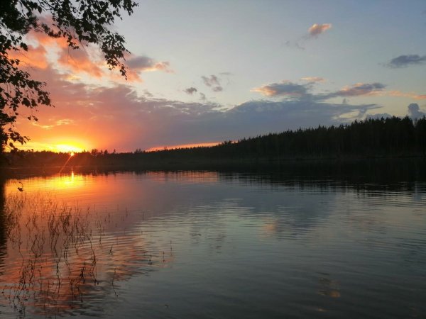 Комсомольское озеро Ленинградская область