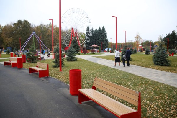 Город Липецк парк Победы