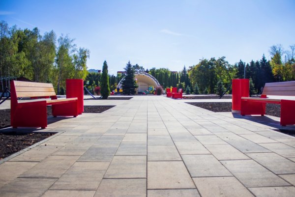 Город Липецк парк Победы