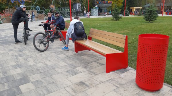 Обновленный парк Победы Липецк