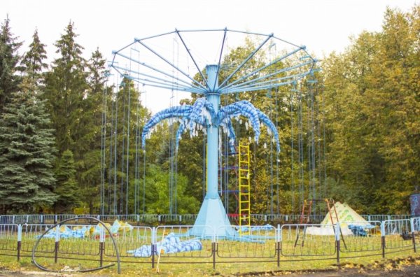 Парк Победы Липецк аттракционы