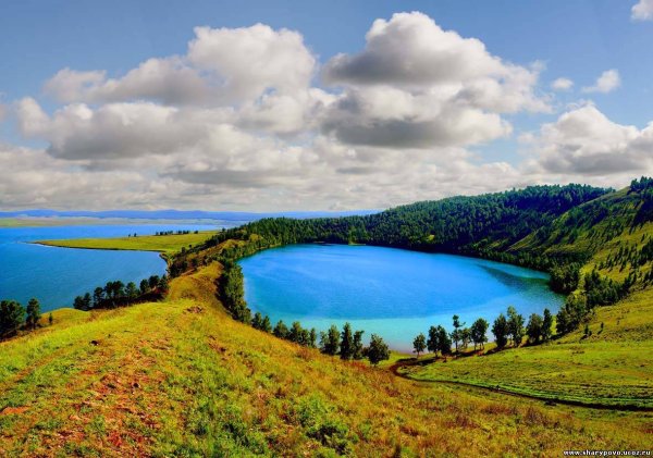 Озеро круглое Шарыповский район