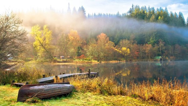 Пейзаж озеро