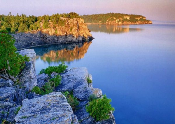 Озеро Гурон Северная Америка