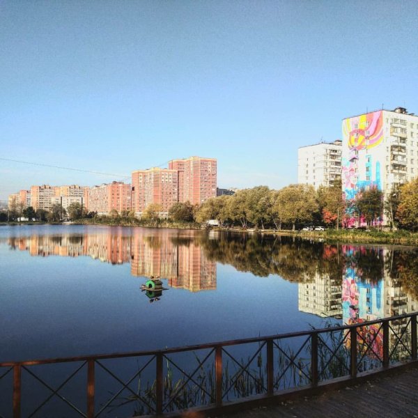 Городской пруд Лобня