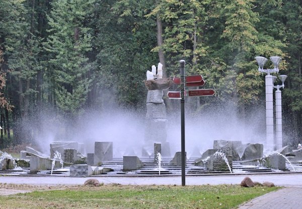 Фонтан Победы в Минске