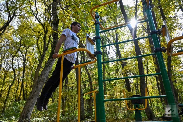 Спортивная площадка в Севастополе парк Победы