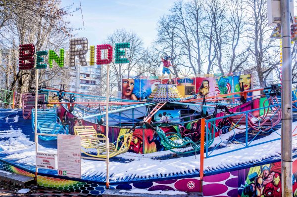 Парк Победы в Ставрополе Торнадо