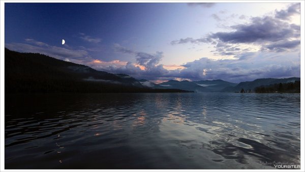 Тайга Алтай Телецкое озеро