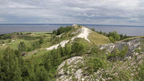 Меловые горы Хвалынск