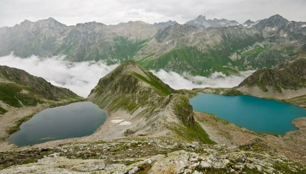 Муруджинские озера Теберда