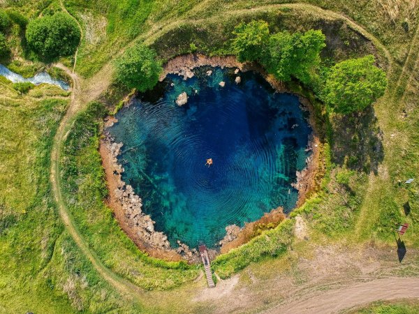 Голубое озеро Самарская область