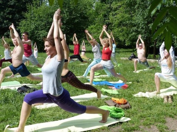 Физкультура на открытом воздухе