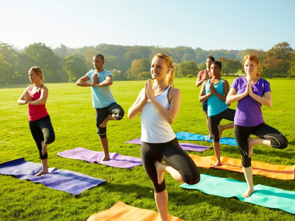 Занятие спортом на природе