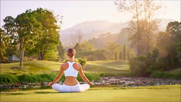 Йога на природе