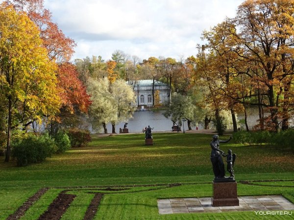 Царское село Пушкин Золотая осень лицей