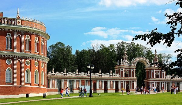 Парк Царицыно панорама