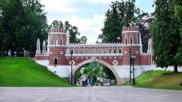 Парк Царицыно панорама