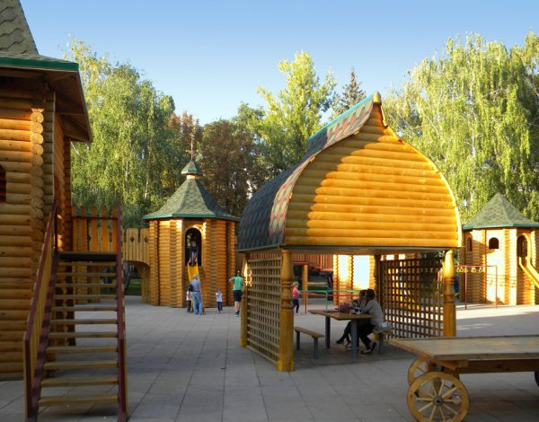 Детский городок Белгород парк Победы